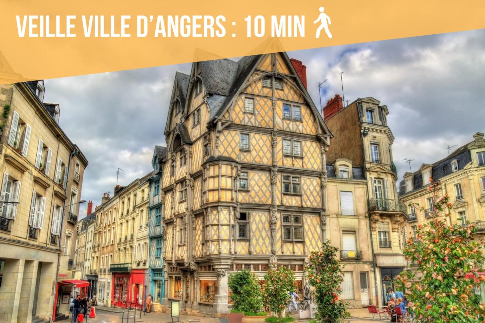 Appartement Coeur De Ville Анже Екстериор снимка